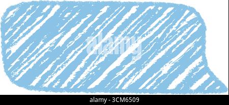 Organic Chalk Talk Bubble Sketch Banner Stock Vector