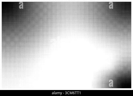 Halftone gradient shapes. Dots comic effect. Vector illustration Stock ...