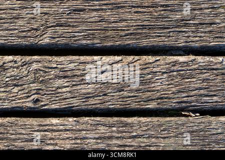 Weathered wooden planks, background image Stock Photo
