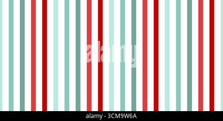 Seamless pattern with red and blue vertical stripes Stock Vector