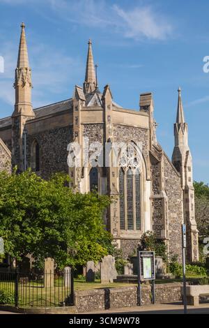 England, Kent, Dover, St Mary's Church Stock Photo