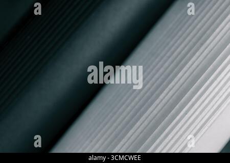 Texture of paper for packaging, black and white. Stock Photo