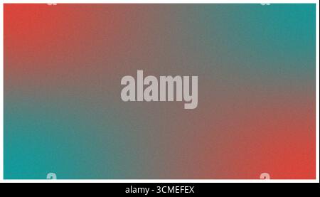 Eye-catching teal and red gradient blur background with smooth transitions. Ideal for web design, posters, branding, digital art, wallpapers Stock Vector