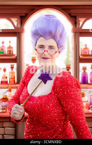 Dressed as the fairy godmother hi-res stock photography and images - Alamy