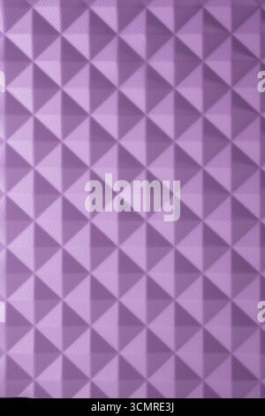 Geometric Pattern With Symmetrical Pink Tones and Textured Triangular Grids Stock Photo