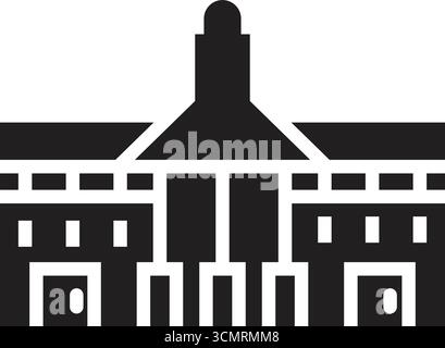 Mosque House Icon Stock Vector