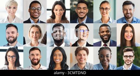 Diverse Business Professionals Engaging in Collaborative Discussion Generative AI Stock Photo