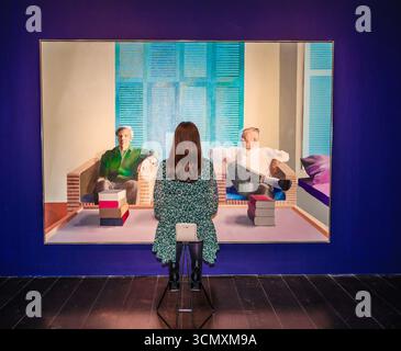London UK 18th November 2025 Dominic Allburn At UK Premiere Of Christies London Uk 18th Sep 2025 Christies Offering A Mayor Work For Ny Evening Sale Christopher Isherwood And Don Bachardy By British Artist David Hockney Acrylic On Canvas Painted In 1968 212 X 3035 Cm Estimate On Request The Picture Is Expected To Sell In Excess Of 50 Million To Be Sold In New York As A Major Highlight In Their 20th Century Evening Sale In Quezada Neimanalamy Live News Credit Paul Quezada Neimanalamy Live News 3cmxm9a