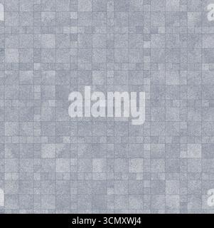 Light grey textured background creating pixelated squares pattern Stock Photo