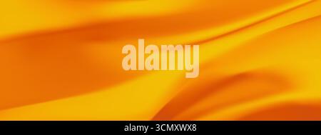 Gradient background with yellow color and red gradation for a warm abstract autumn design. Bright orange blur with light texture for cozy fall banner Stock Vector