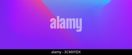 Iridescent pink gradation background with holographic rainbow gradient and pastel light effects. Abstract unicorn texture in blue purple hologram grad Stock Vector