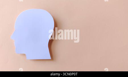 The Blank Canvas of the Mind Stock Photo