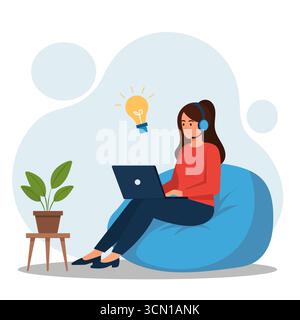 Education Innovation with Artificial Intelligence Transforming Learning. education with artificial intelligence tools enhancing learning methods. Stock Vector