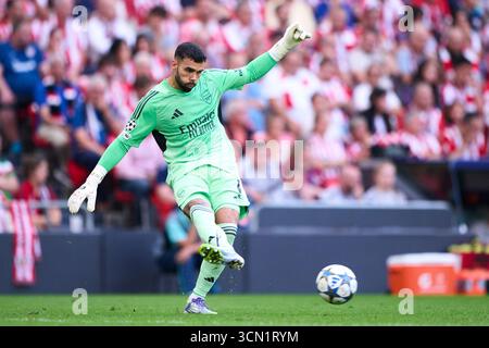 david raya arsenal fc during matchday 7 Fc Internazionale Milano vs ...