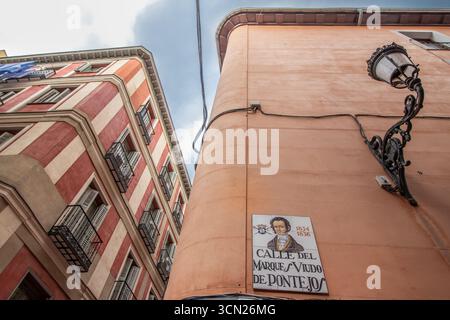Madrid, the capital of Spain, is a vibrant city known for its rich history, grand architecture, and lively culture. Famous for its art museums. Stock Photo