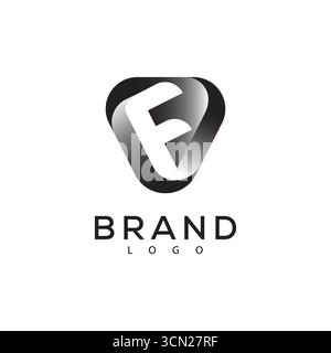 letter f logo vector Stock Vector