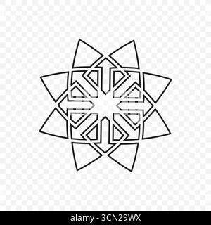 Arrow wheel luxury logo design template Stock Vector