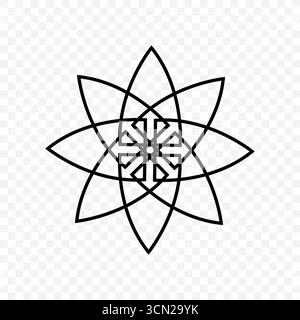 Arrow wheel luxury logo design template Stock Vector