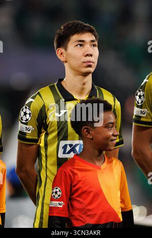 Damir Kasabulat seen during Champions League 25 26 league phase game