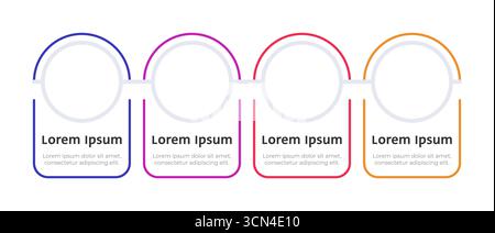 Crypto technology infographic template Stock Vector