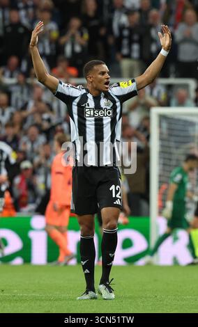 Malick Thiaw of Newcastle United during the Premier League 2025/26