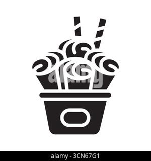 rolled ice cream color flat icon for digital and print projects.  Minimal clean icons for apps and websites. Modern simple icons for UI UX and brandin Stock Vector