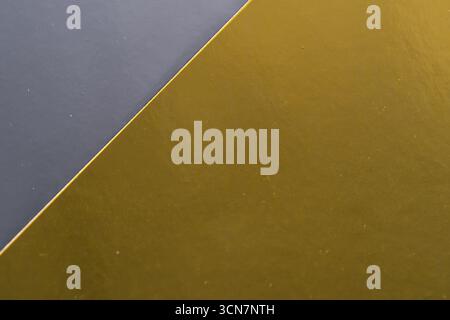 Gold and gray background with dedicated space for text or image. Abstract background Stock Photo