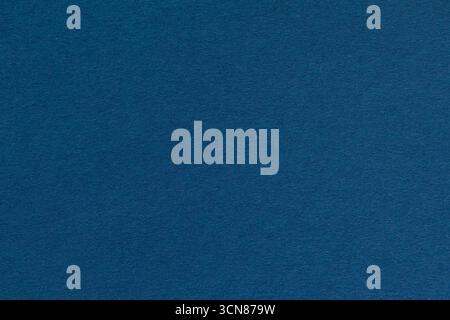 Dark Blue Paper Texture Subtle Fibrous Background Stock Photo