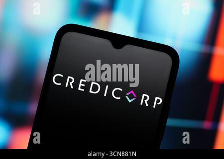 Canada. 19th Sep, 2025. In this photo illustration, the Credicorp logo is seen displayed on a smartphone screen. (Credit Image: © Thomas Fuller/SOPA Images via ZUMA Press Wire) EDITORIAL USAGE ONLY! Not for Commercial USAGE! Stock Photo