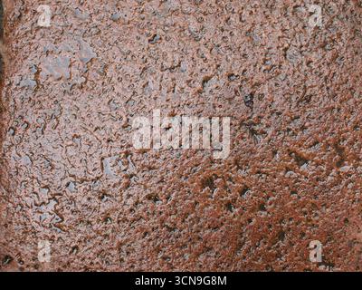 wet red stone texture useful as a background Stock Photo