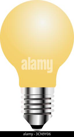 Vector Bulb Icon Stock Vector Image & Art - Alamy