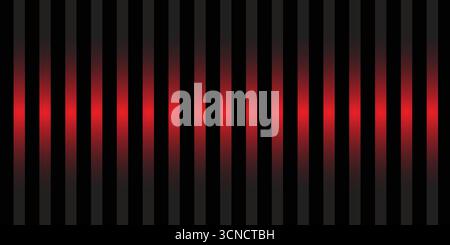 Double Slit Interference Pattern Background Stock Vector