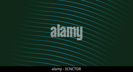 Abstract Wavy Lines Background Stock Vector