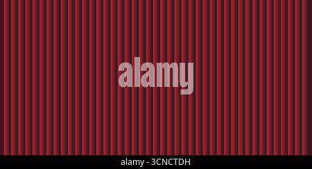 Dark Crimson Striped Background Stock Vector