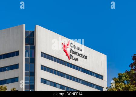 Canada Protection Plan headquarters in Toronto, Ontario, Canada. Stock Photo