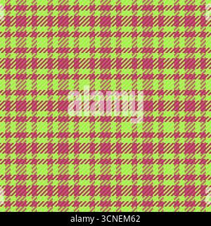 Vibrant plaid pattern with a modern, colorful twist. Perfect for backgrounds, textiles, and designs needing a playful, eyecatching element. Versatile, Stock Vector