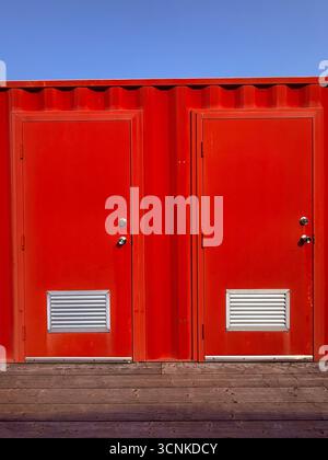 Red duo Stock Photo