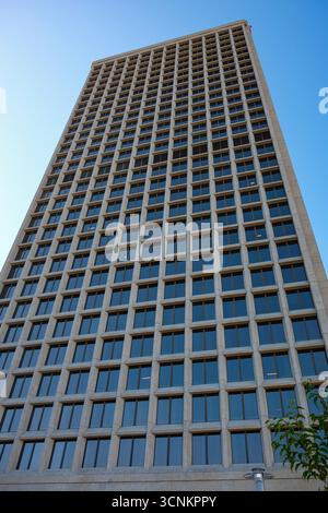 The Granville Square office building in downtown Vancouver, BC. Stock Photo