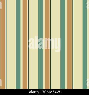 Striped seamless pattern. Abstract background with colorful lines. Vector illustration vertical stripes. Repeating texture. Ornament in stripe. Design Stock Vector
