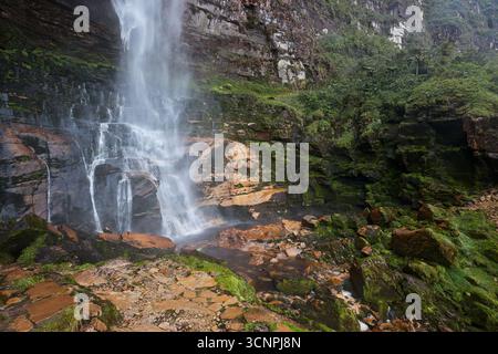 Gocta Waterfalls, one of the tallest waterfalls in the world, located ...