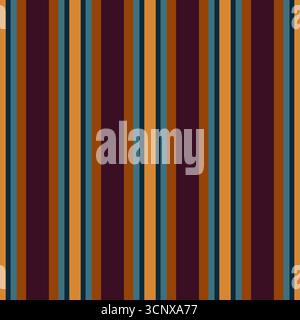 Abstract vector striped seamless pattern with colored stripes Stock Vector