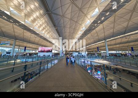 Hong Kong International Airport, September 2025. Stock Photo