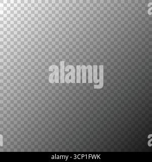 Gradient Transparent Background with Checkered Design for Creative Use. Stock Vector
