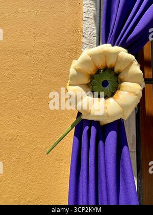 Easter decorations (Semana Santa) Oaxaca, mexico Stock Photo