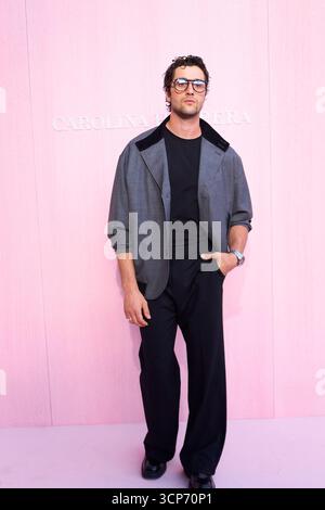 Agustín Della Corte attends Carolina Herrera's Spring-Summer 2026 ...