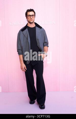 Agustín Della Corte attends Carolina Herrera's Spring-Summer 2026 ...