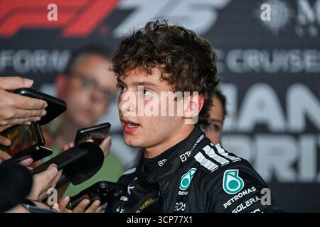 Mercedes driver Andrea Kimi Antonelli before the Sprint Race …