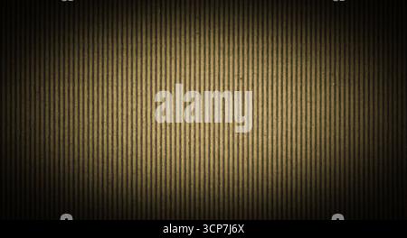 brown corrugated cardboard texture useful as a background Stock Photo