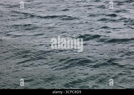 Sea water surface. Atlantic Ocean background. Water texture. Stock Photo