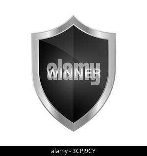 Winner Concept. Vector Illustration Isolated on White Background. Stock Vector